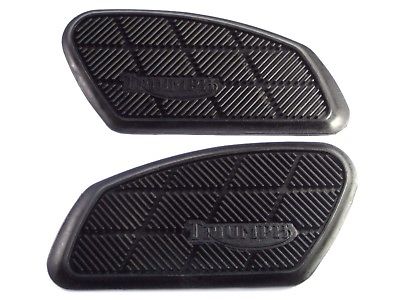 TRIUMPH tank rubber 1968 to 74 T100 T120 TR6 kneepads kneepad 82-8192 82-8193