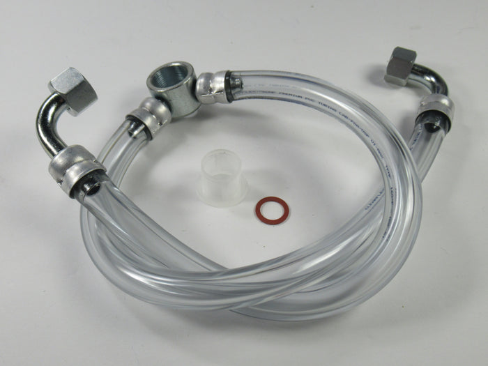 Triumph TR6 650 T100 500 single carb Amal fuel line gas tube set assembly F9271 clear