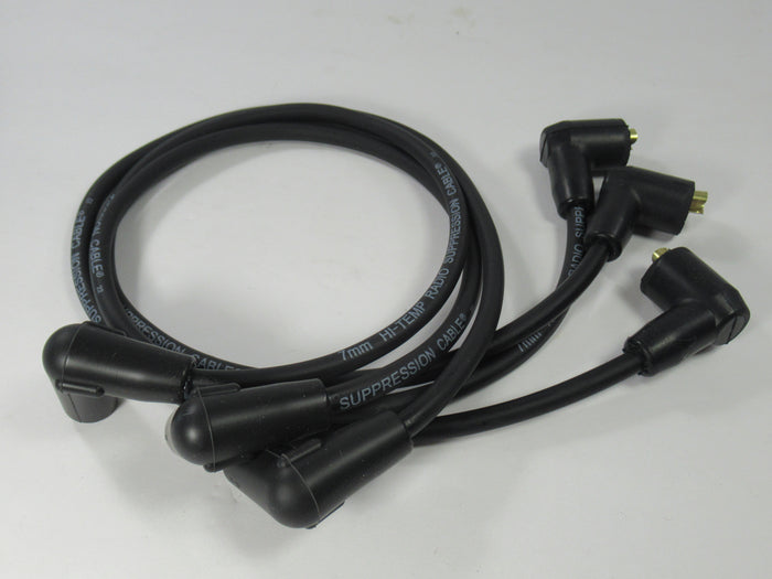 Triumph Trident resistive spark plug wire set T150 T160 1969 to 1975 triple A75