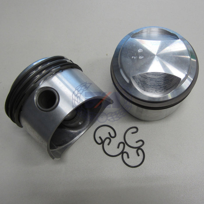 Triumph unit 500 twin piston set .020 over pistons Early 1959 to 1966 T100C T100 GPM