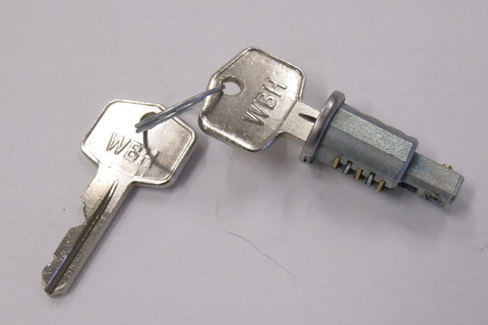 Tumbler and key Lucas # 54335169 genuine new Triumph Norton BSA ignition 2 keys