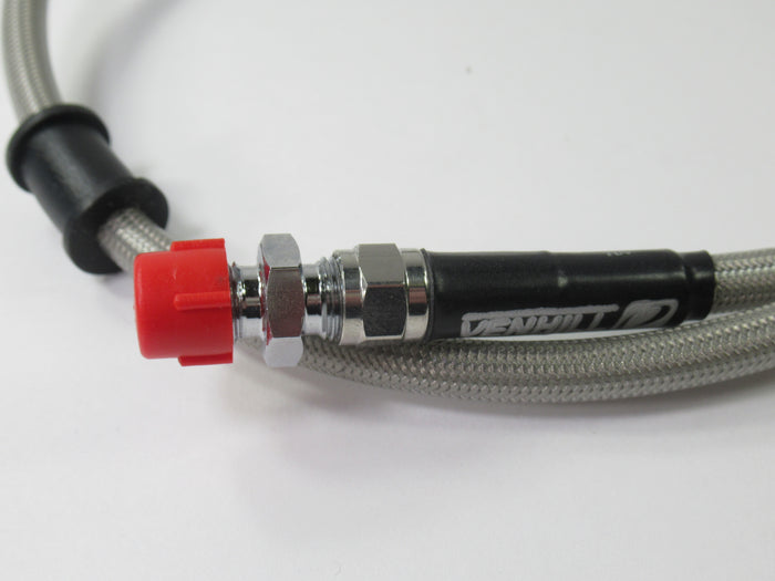 Venhill SS braided Front Brake Hose 29" Norton Commando 06-3541 UK low bars