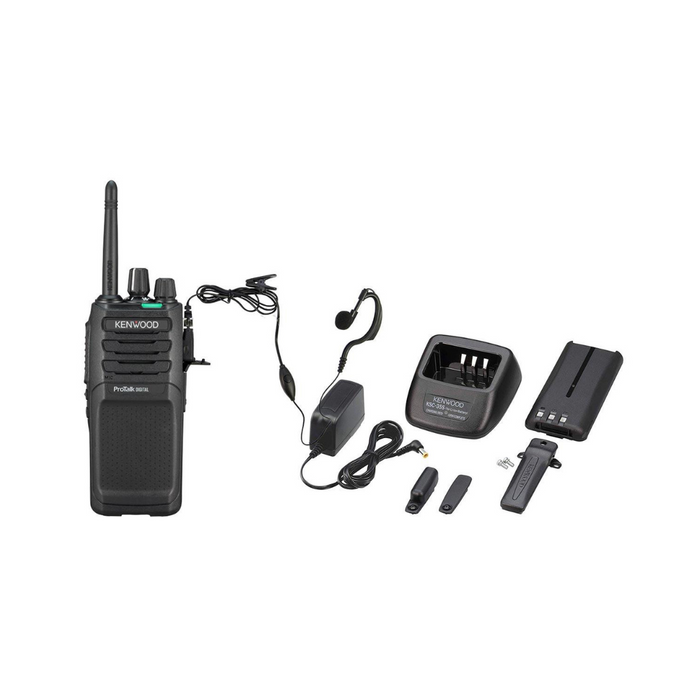 Walkie analógico y digital PMR446 Kenwood TK-3701D de uso libre
