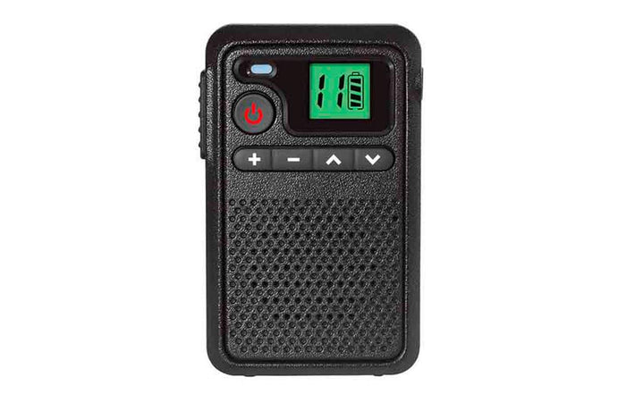 Walkie talkie PMR446 Polmar Cube de uso libre con pinganillo