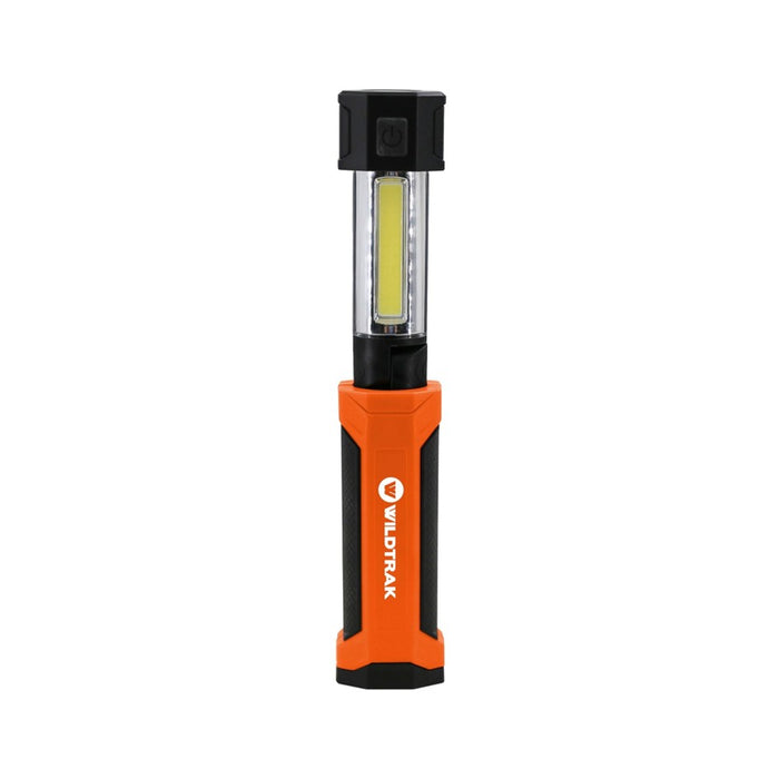 WILDTRAK RECHARGEABLE 300LM LED PULLOUT SWIVEL WORKLIGHT WITH FLASHLIGHT