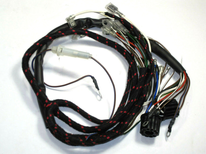 Wire harness cloth covered Main BSA 1966 1967 A65 A50 12v 12 volt UK MADE
