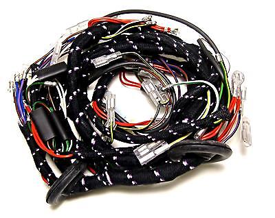 Wire harness cloth covered Triumph 750 Drum rear 1973 1974 1975 UK Made 54961593