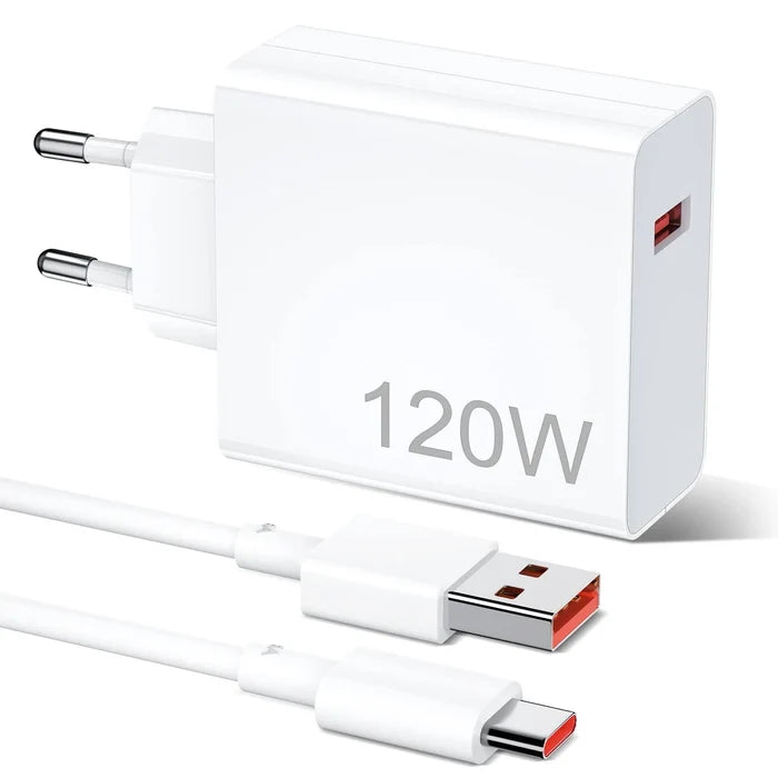 Xiaomi 120W HyperCharge Combo (Type-A) Protección inteligente