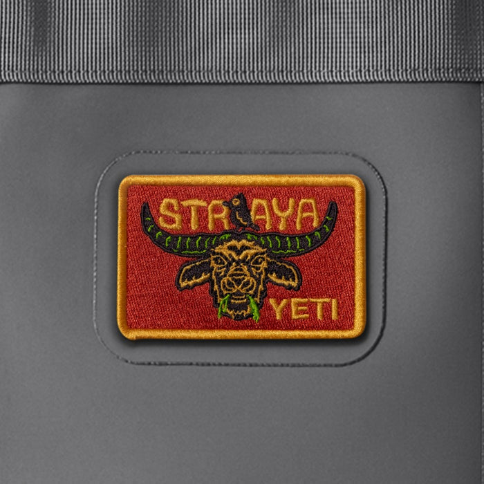 YETI COLLECTORS PATCH STRAYA RED