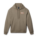 YETI FLEECE HOODIE PULLOVER WETLANDS TAUPE [SZ:X-SMALL]