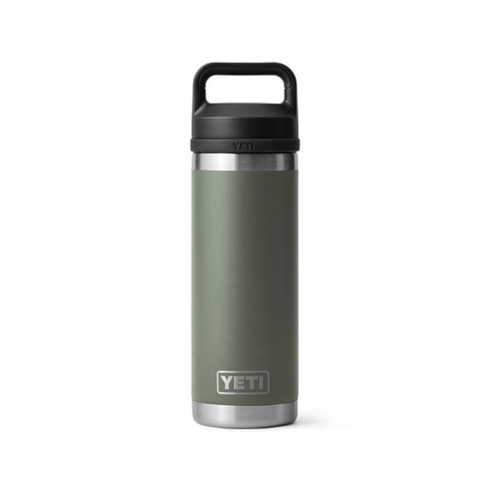YETI RAMBLER BOTTLE 18oz 532ml WITH CHUG CAP [CLR:CAMP GREEN]