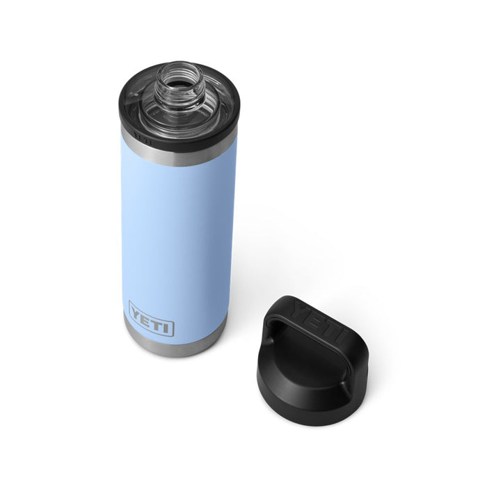 YETI RAMBLER BOTTLE 18oz 532ml WITH CHUG CAP [CLR:BIG SKY BLUE]