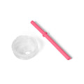 YETI RAMBLER SILICONE STRAW LID SMALL [CLR:TROPICAL PINK]