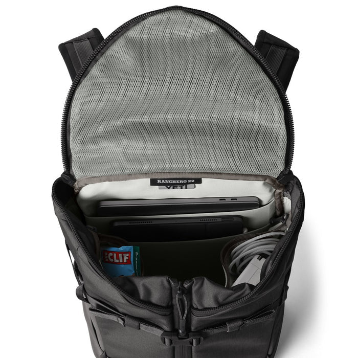 YETI RANCHERO BACKPACK 22L [CLR:BLACK]